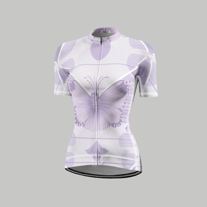 Sweet Side Women's Anti-Slip Raglan Cycling Jersey With Short Sleeve
