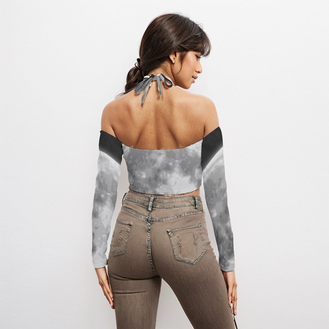 NAStech Halter Lace-up Top