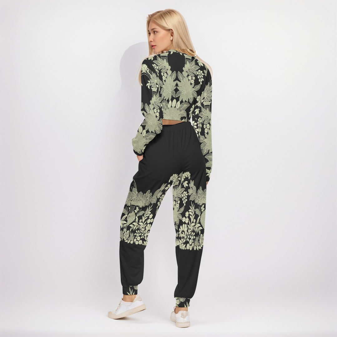 Sweet Side Cropped Sweat Set