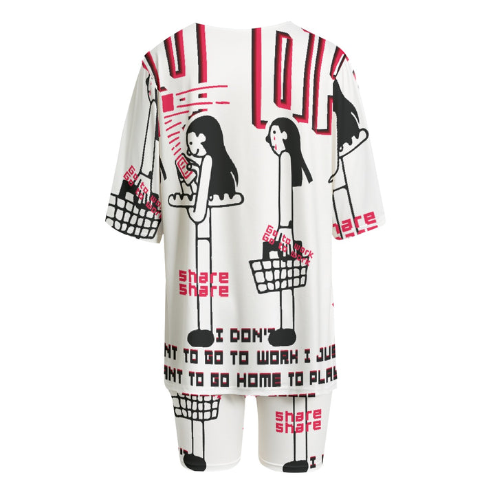 Streets of Tokyo Short Sleeve Short Set