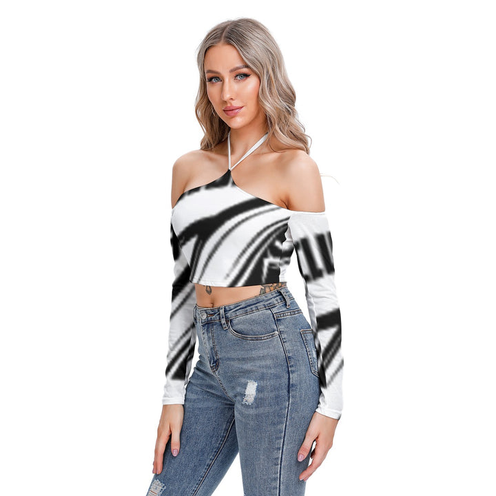 NAStech Halter Lace-up Top