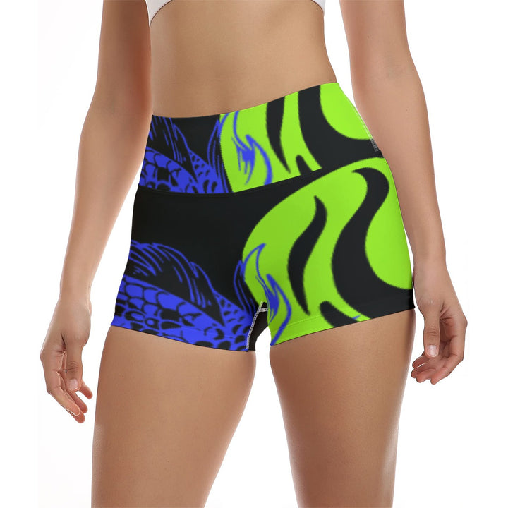 Sharp Light Women's Ultra-Short Yoga Shorts