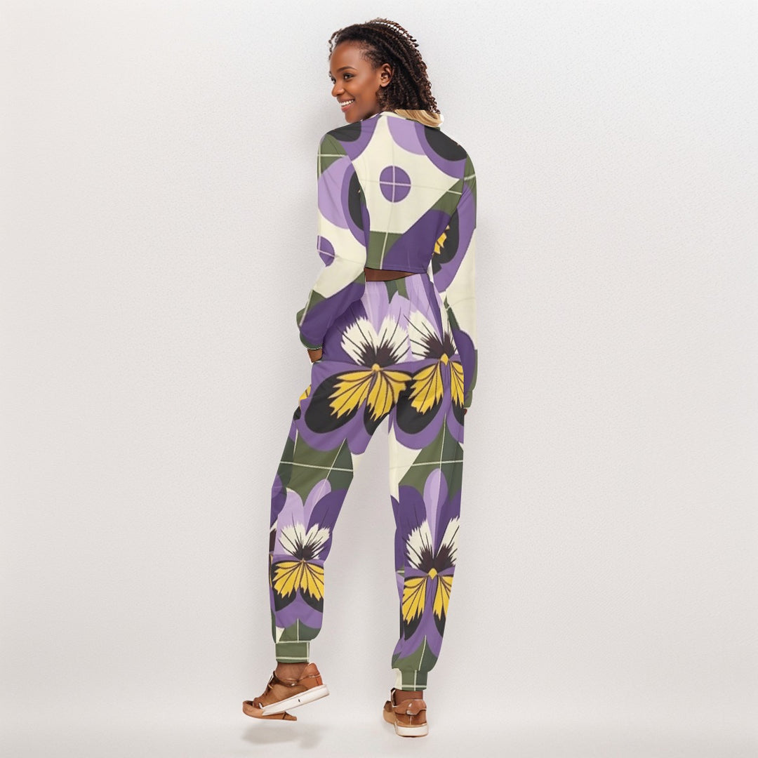 Sweet Side Cropped Sweat Set