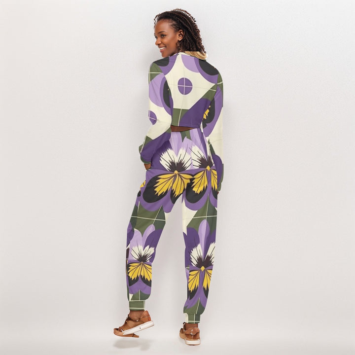 Sweet Side Cropped Sweat Set