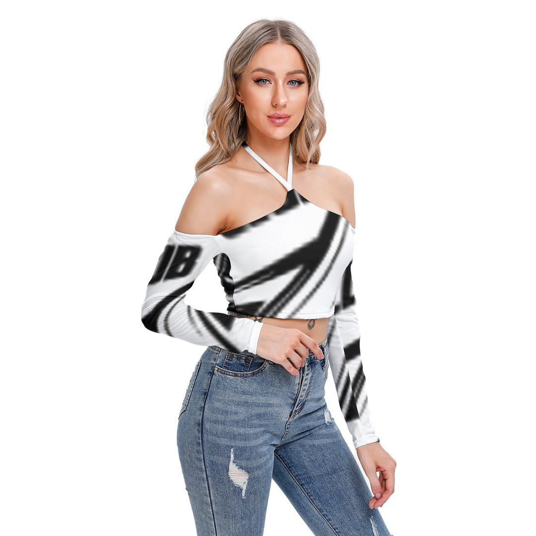 NAStech Halter Lace-up Top