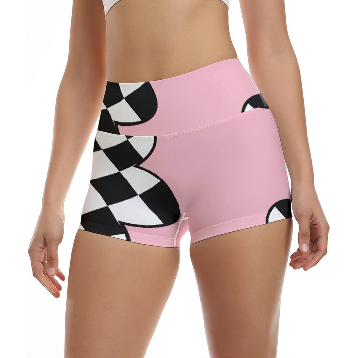 Sharp Light Women's Ultra-Short Yoga Shorts