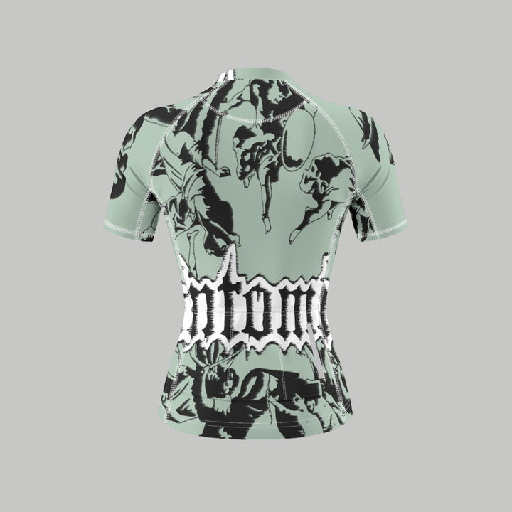Rogue Women's Anti-Slip Raglan Cycling Jersey With Short Sleeve