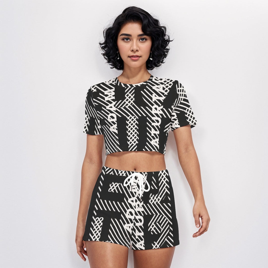 NAStech O-neck T-shirt Shorts Suit