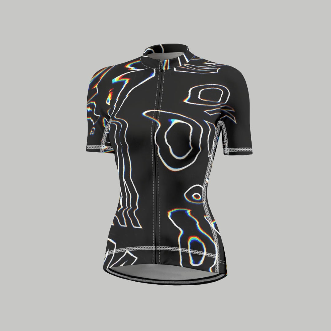 NAStech Women's Anti-Slip Raglan Cycling Jersey With Short Sleeve