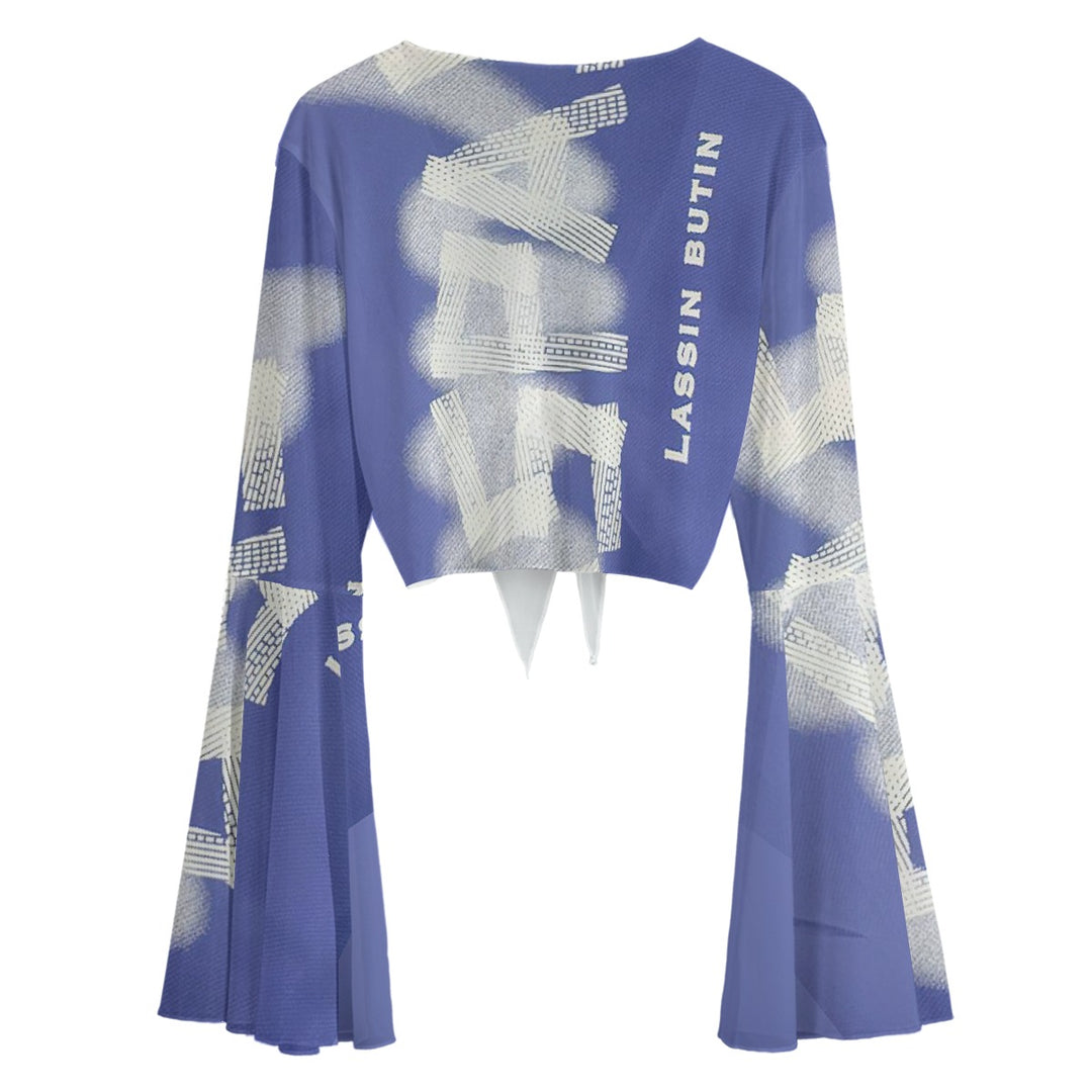 Into The Cold Bell Sleeve Blouse