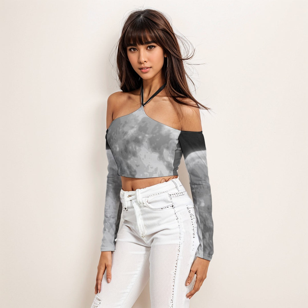 NAStech Halter Lace-up Top