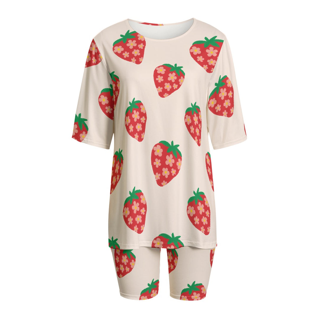 Sweet Side Short Sleeve Short Set