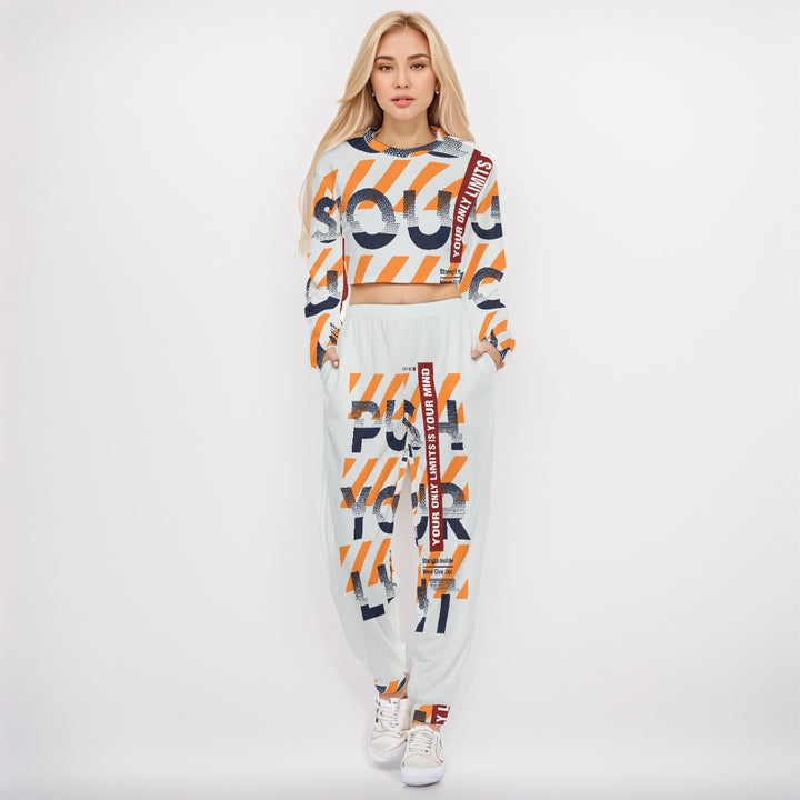 Streets of Tokyo Cropped Sweat Set