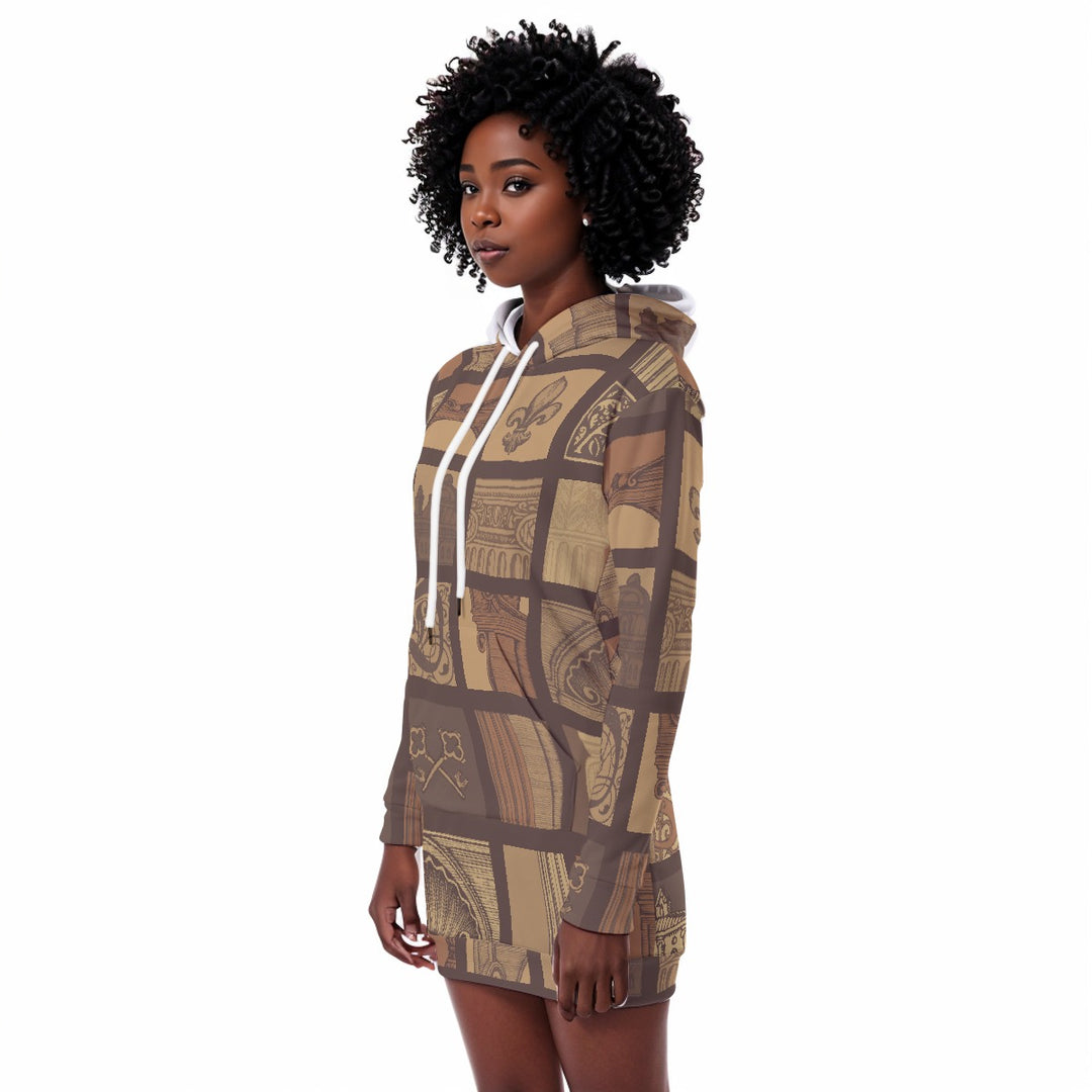 Down to Earth Heavy Fleece Long Hoodie
