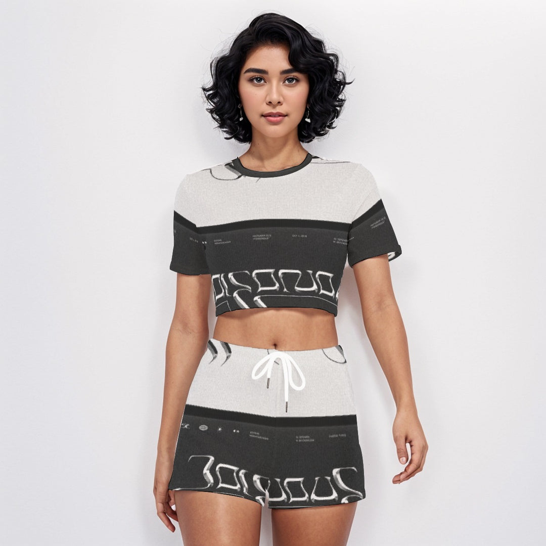 NAStech O-neck T-shirt Shorts Suit