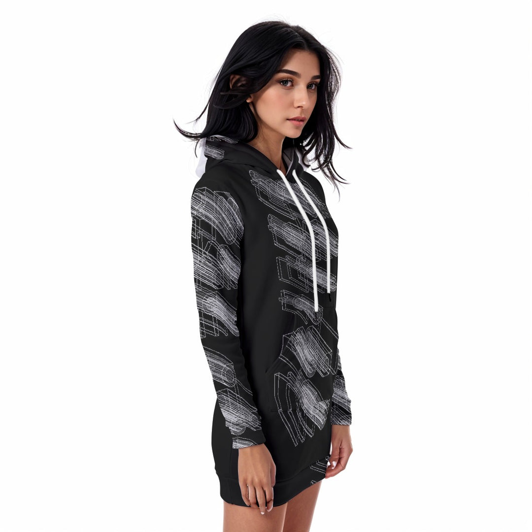 NAStech Heavy Fleece Long Hoodie