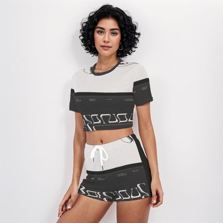 NAStech O-neck T-shirt Shorts Suit