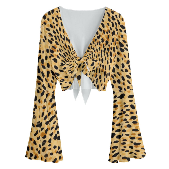Down to Earth Bell Sleeve Blouse