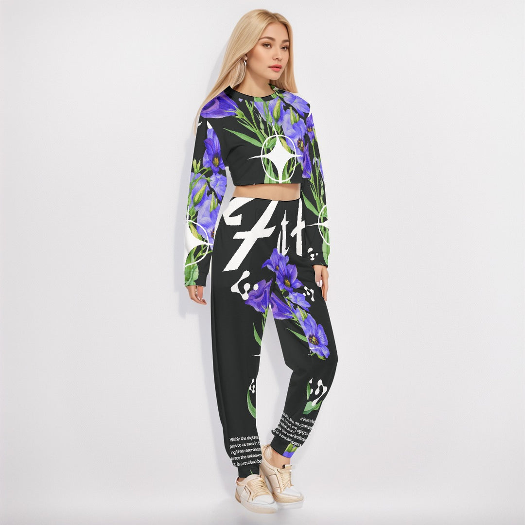 NAStech Cropped Sweat Set