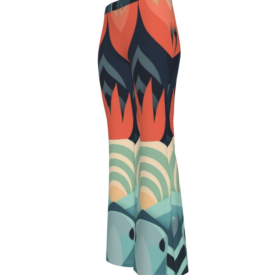Sweet Side Women's Skinny Flare Pants