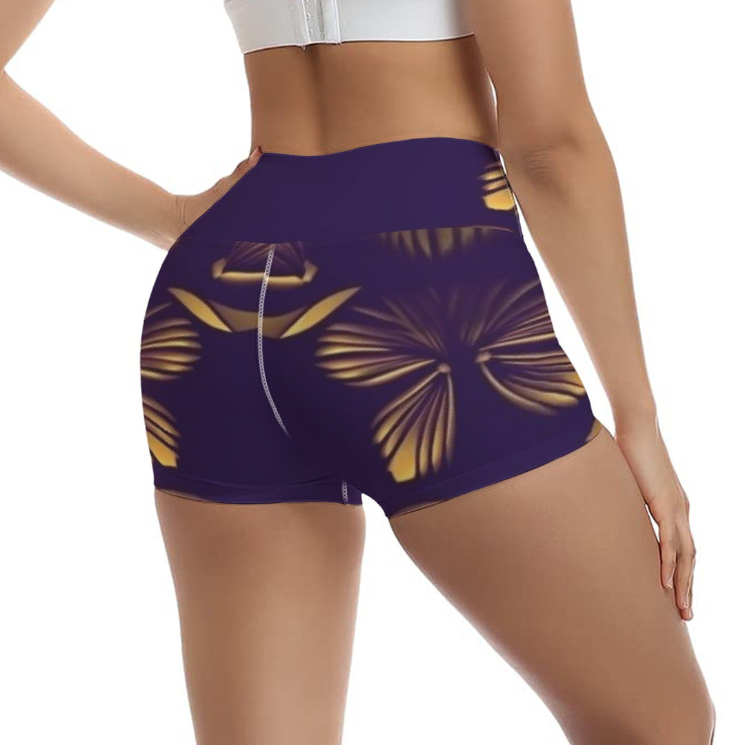Down to Earth Women's Ultra-Short Yoga Shorts