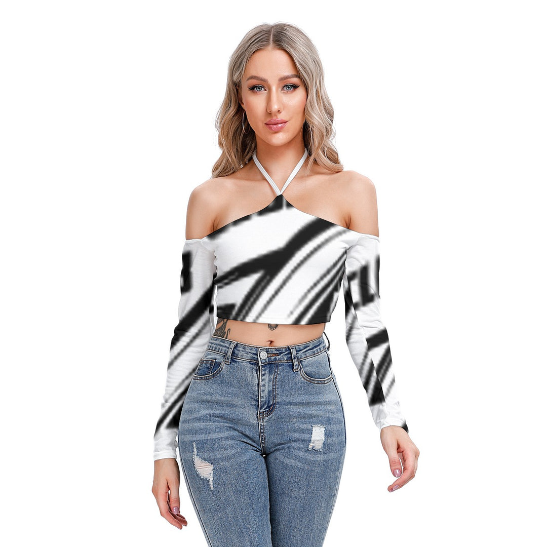 NAStech Halter Lace-up Top