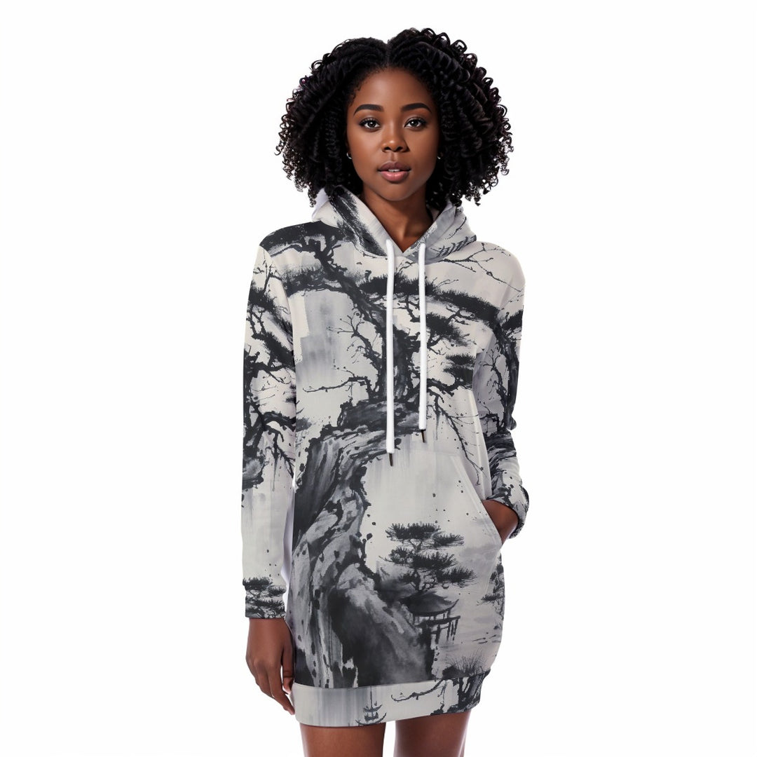 Streets of Tokyo Heavy Fleece Long Hoodie