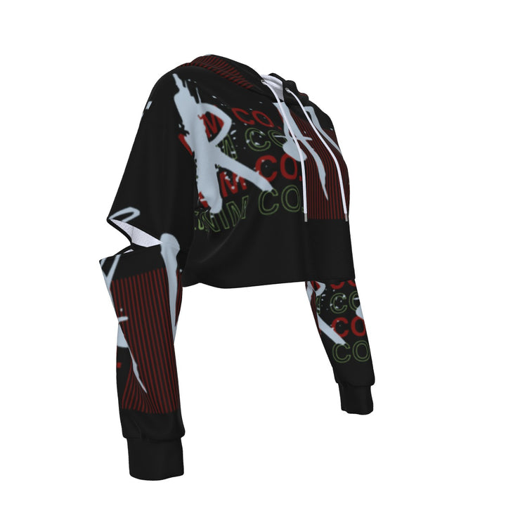 Rogue Heavy Fleece Hoodie With Hollow Out Sleeve