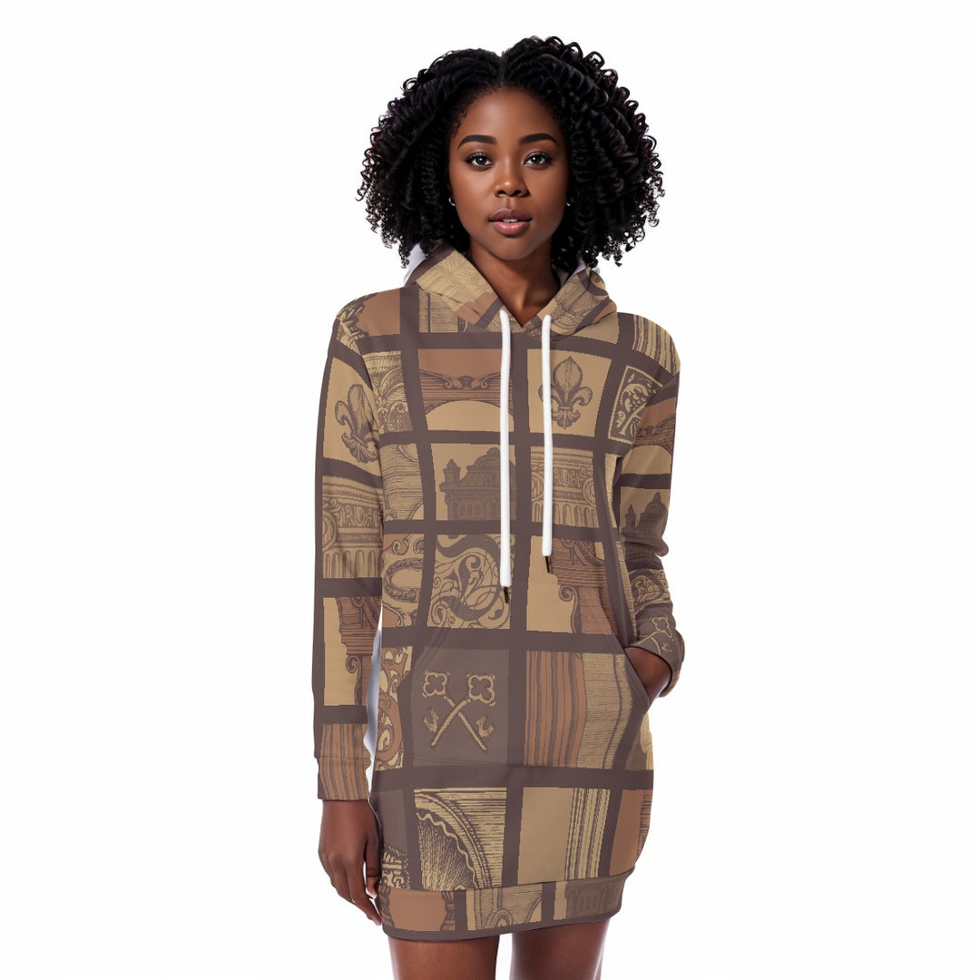 Down to Earth Heavy Fleece Long Hoodie