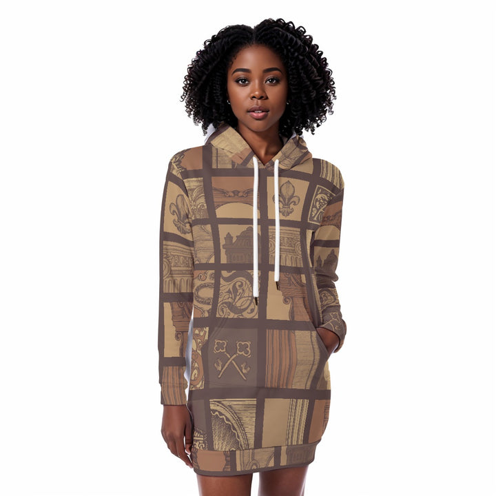 Down to Earth Heavy Fleece Long Hoodie