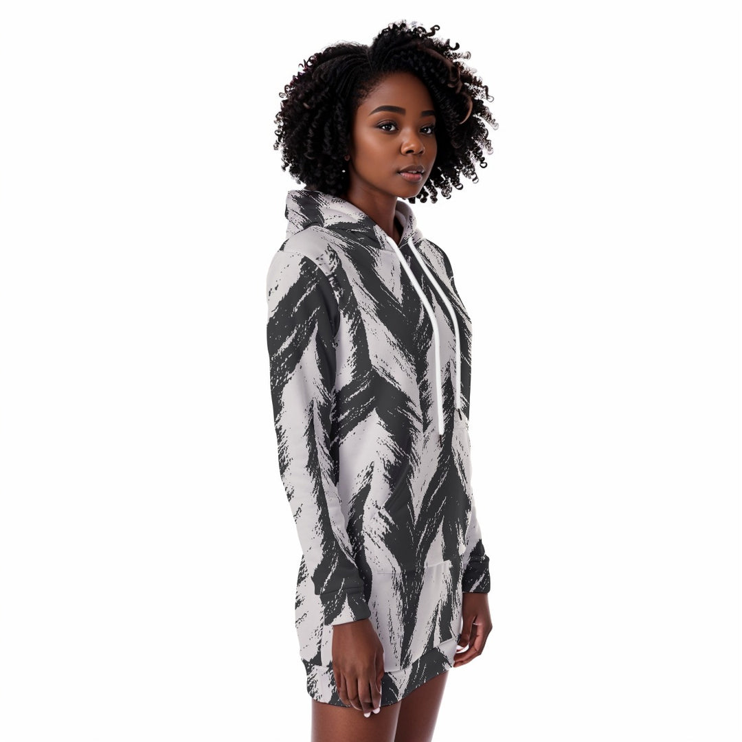 Down to Earth Heavy Fleece Long Hoodie