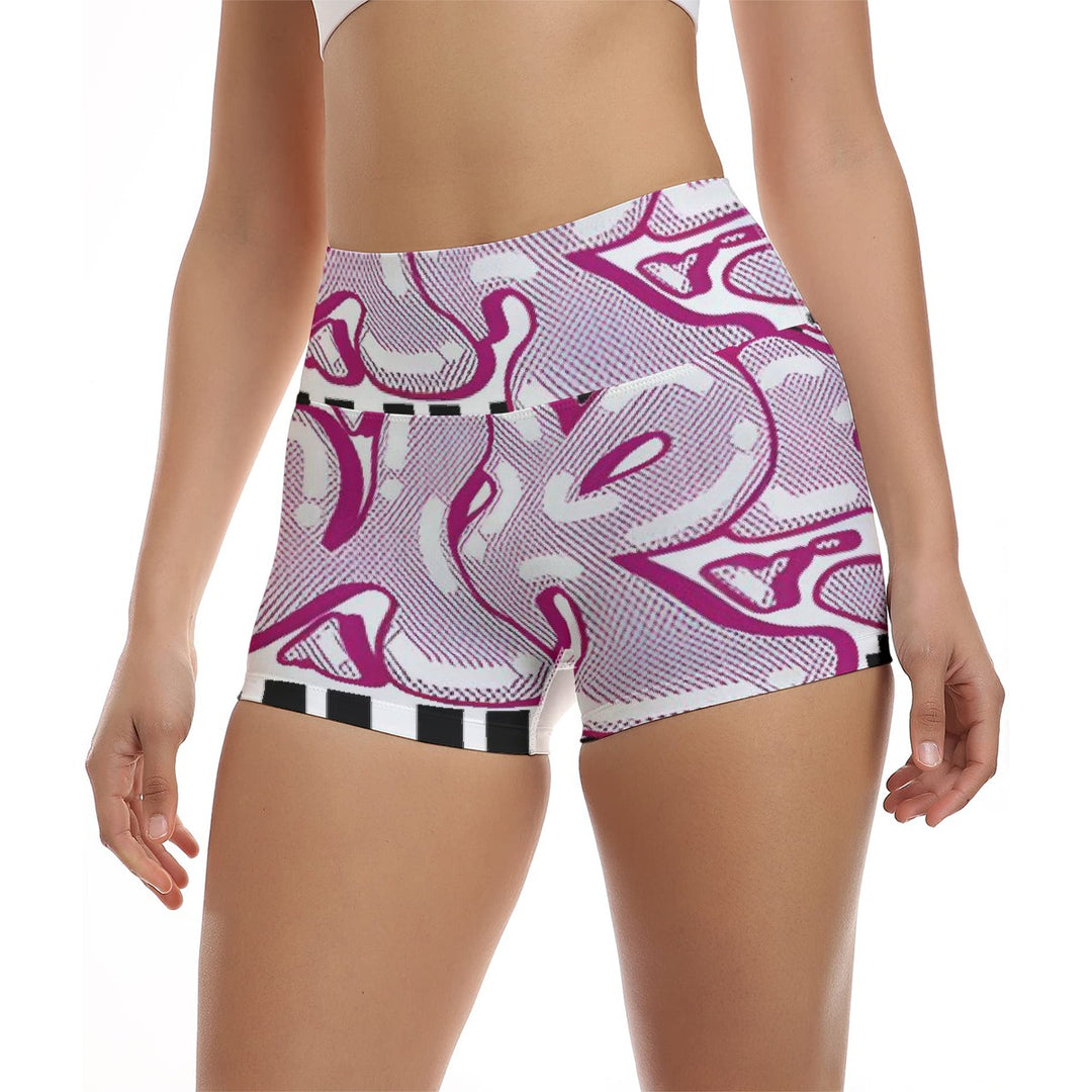 Sharp Light Women's Ultra-Short Yoga Shorts