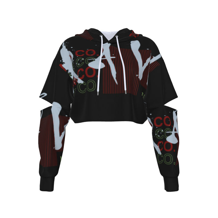 Rogue Heavy Fleece Hoodie With Hollow Out Sleeve