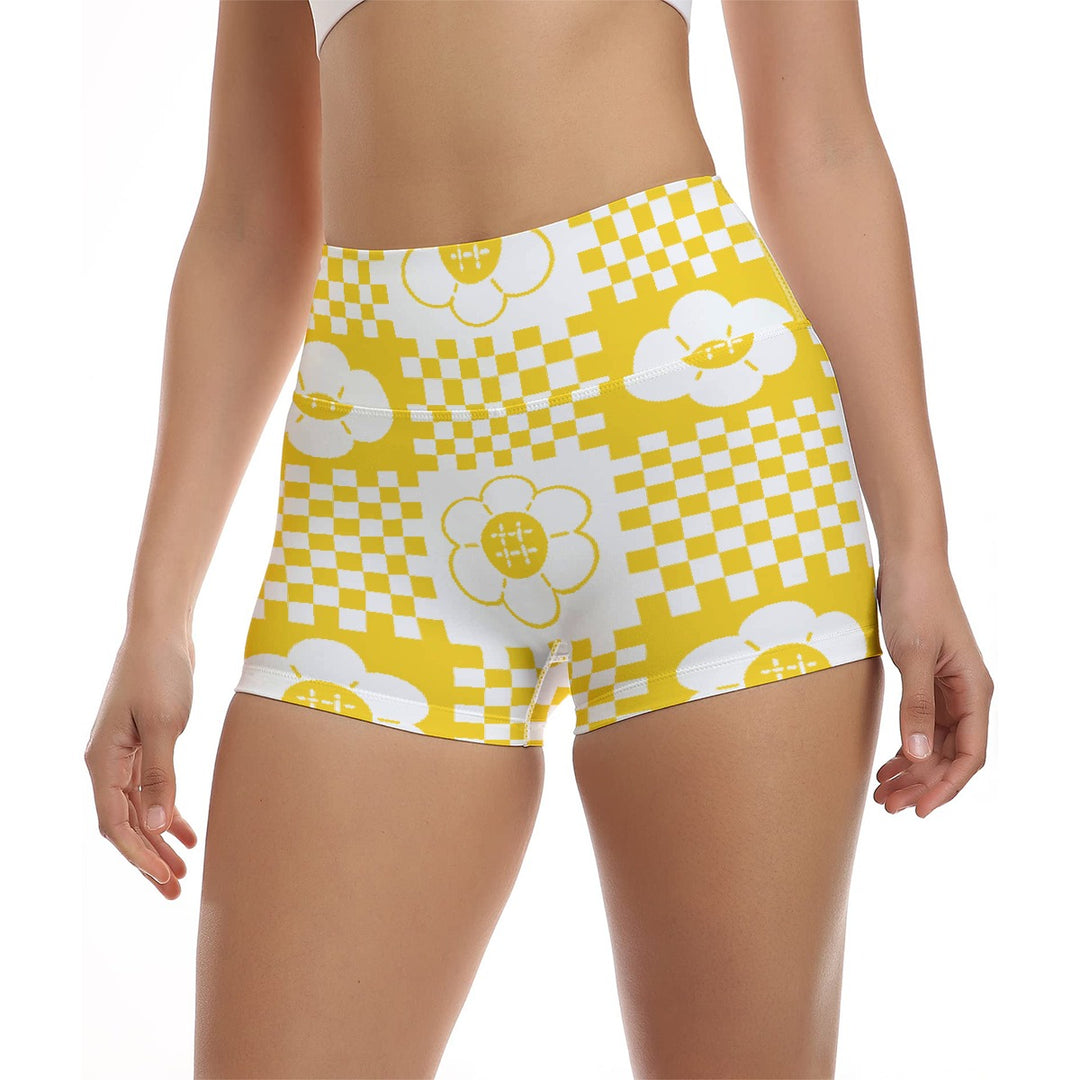 Sweet Side Women's Ultra-Short Yoga Shorts