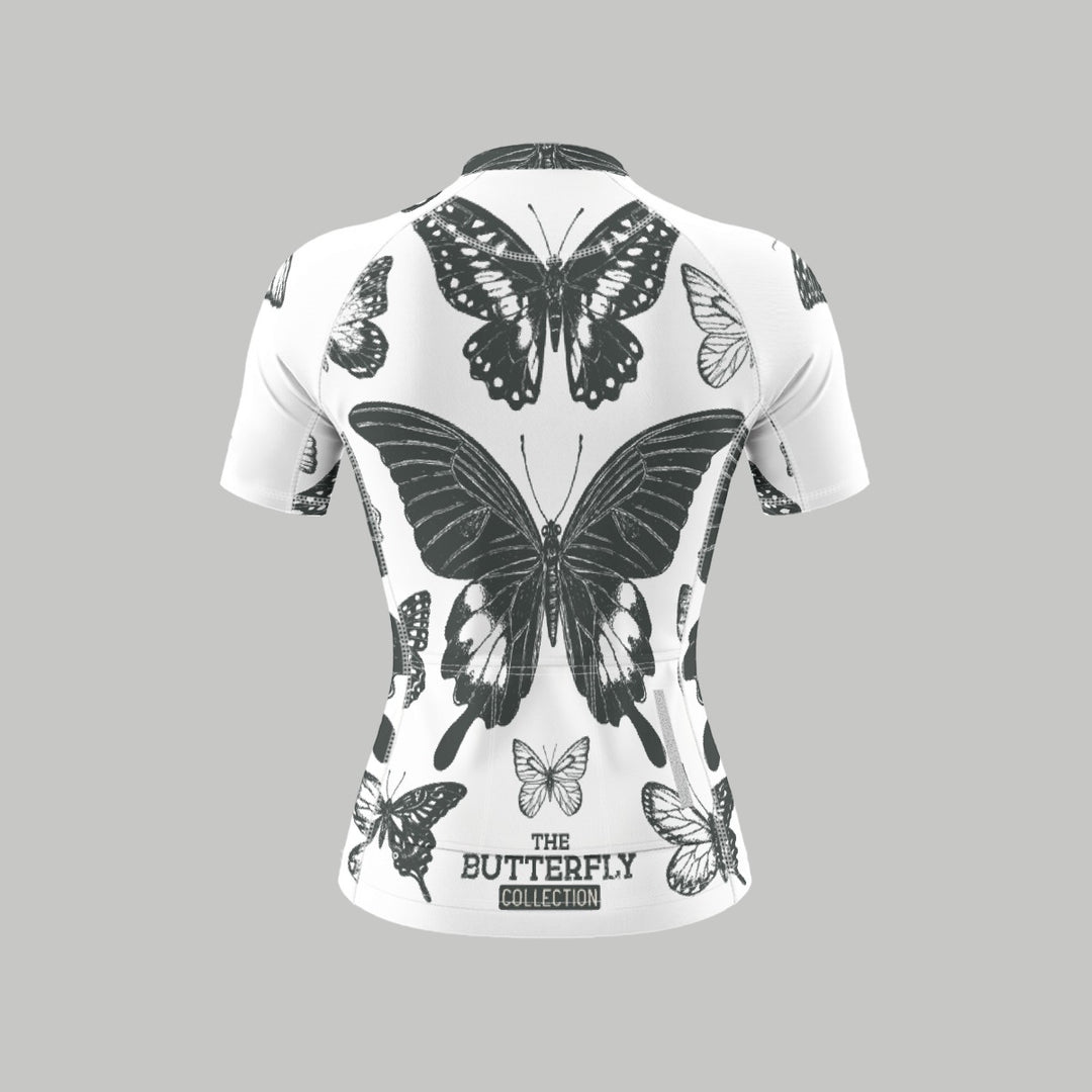 Sweet Side Women's Anti-Slip Raglan Cycling Jersey With Short Sleeve