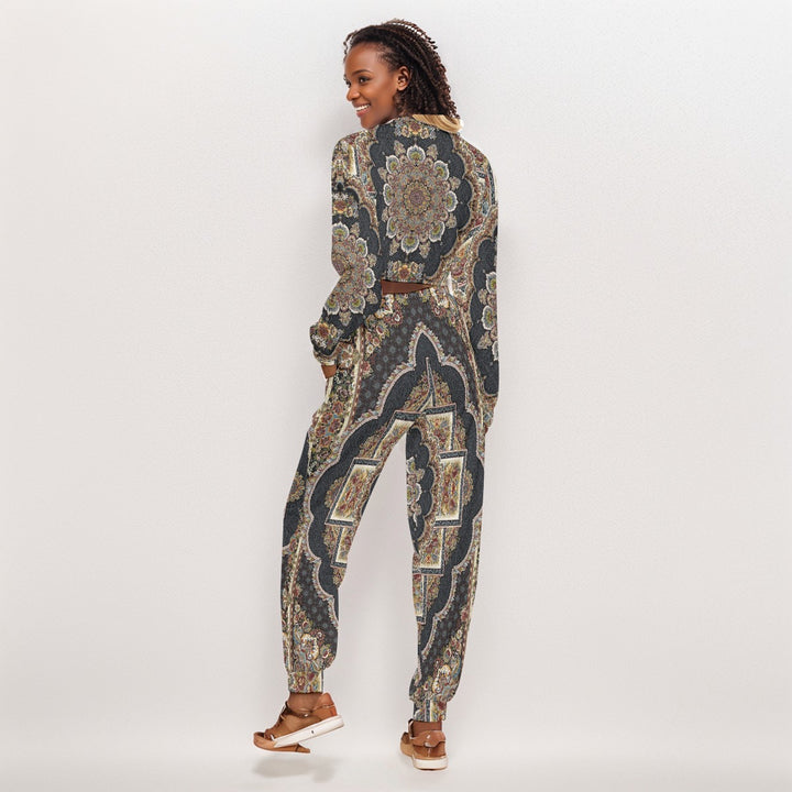 Down to Earth Cropped Sweat Set