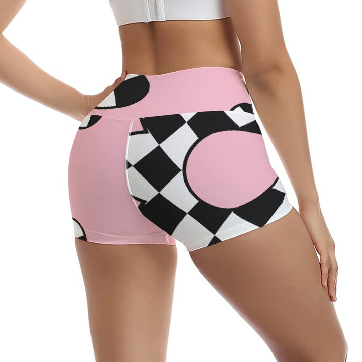 Sharp Light Women's Ultra-Short Yoga Shorts