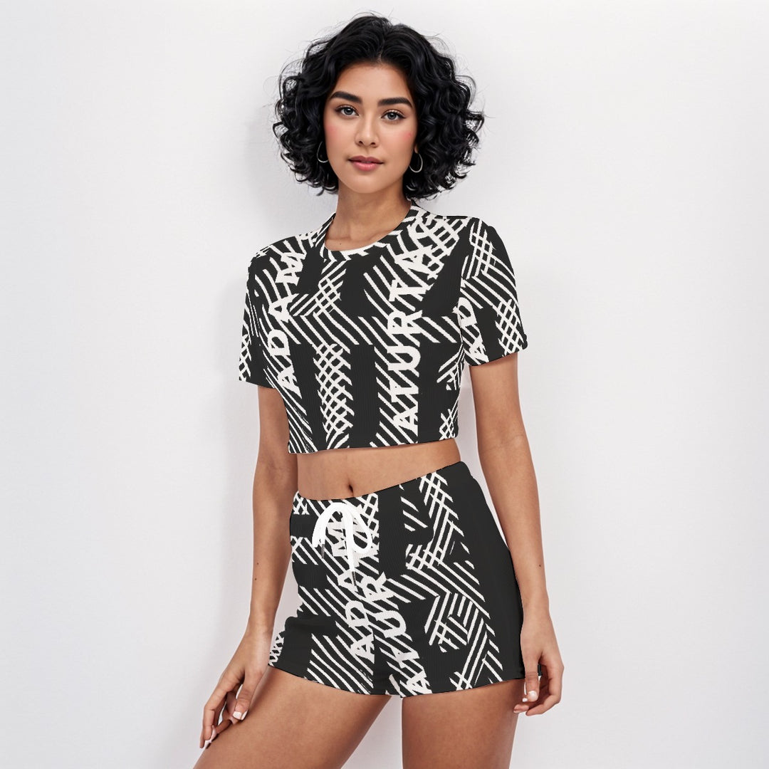 NAStech O-neck T-shirt Shorts Suit