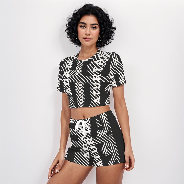 NAStech O-neck T-shirt Shorts Suit