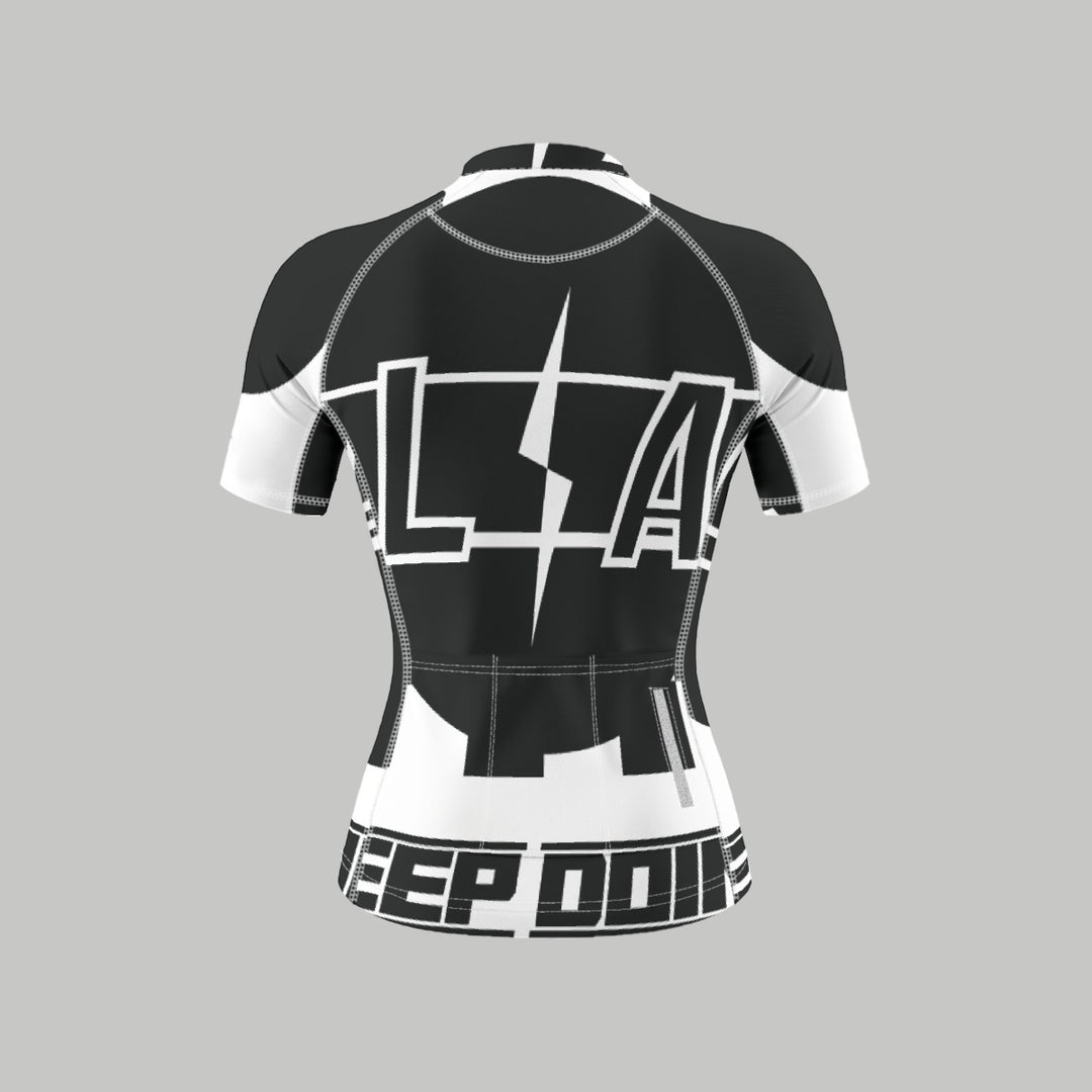 NAStech Women's Anti-Slip Raglan Cycling Jersey With Short Sleeve