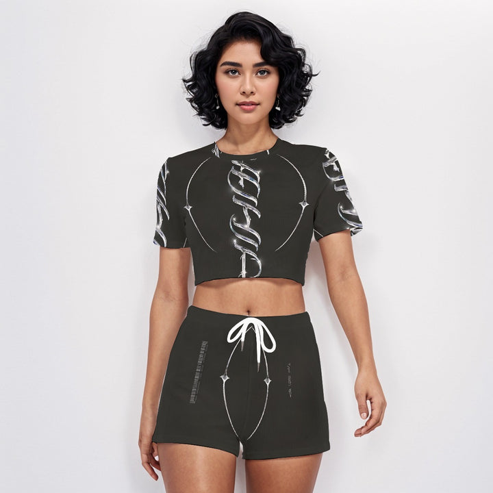 NAStech O-neck T-shirt Shorts Suit