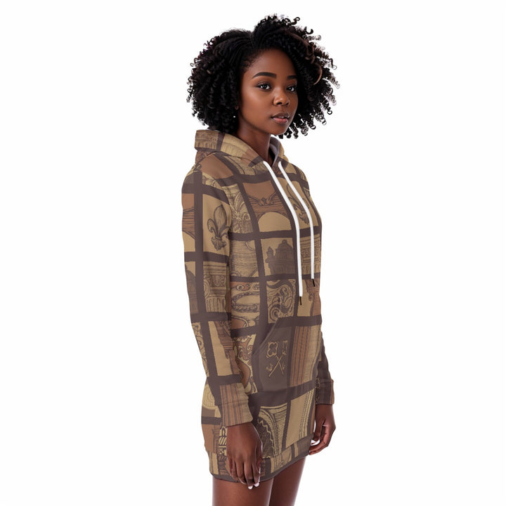 Down to Earth Heavy Fleece Long Hoodie