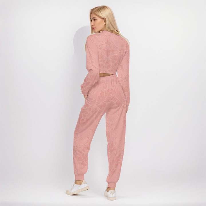 Sweet Side Cropped Sweat Set