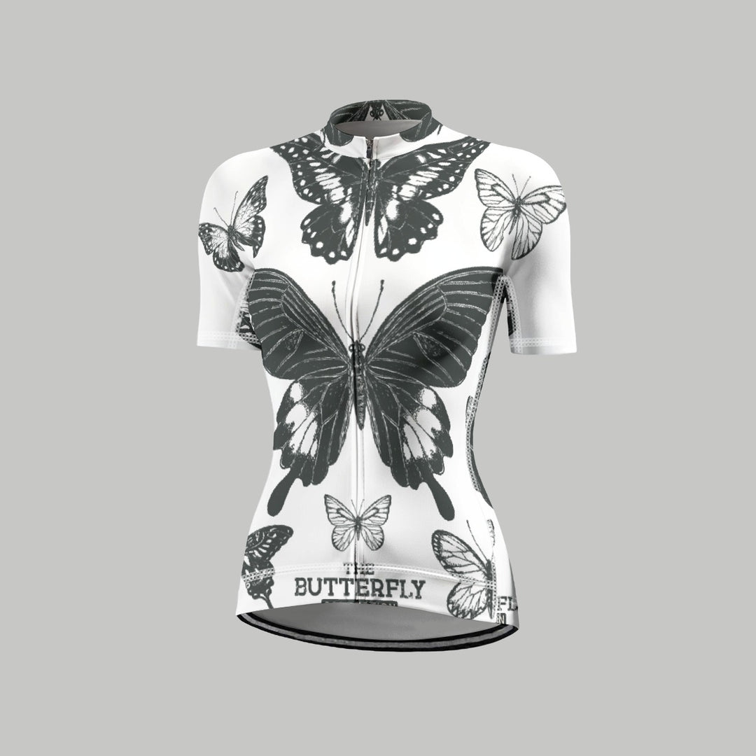 Sweet Side Women's Anti-Slip Raglan Cycling Jersey With Short Sleeve