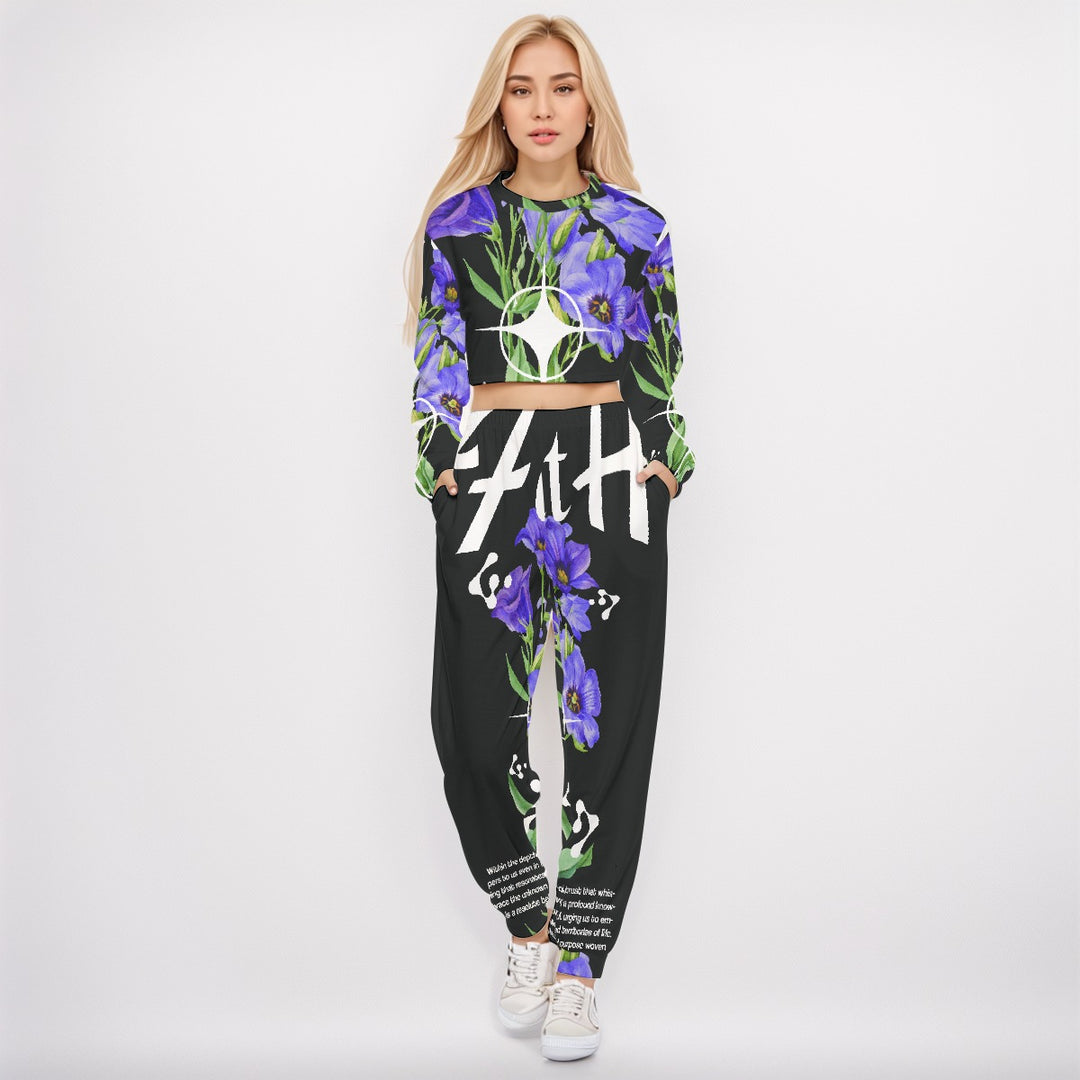 NAStech Cropped Sweat Set