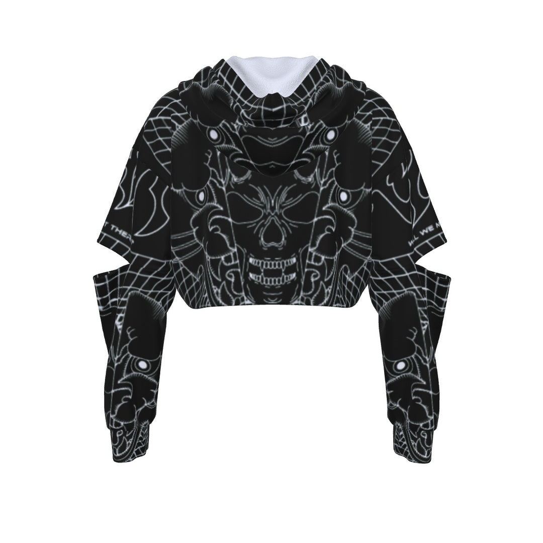 Rogue Heavy Fleece Hoodie With Hollow Out Sleeve