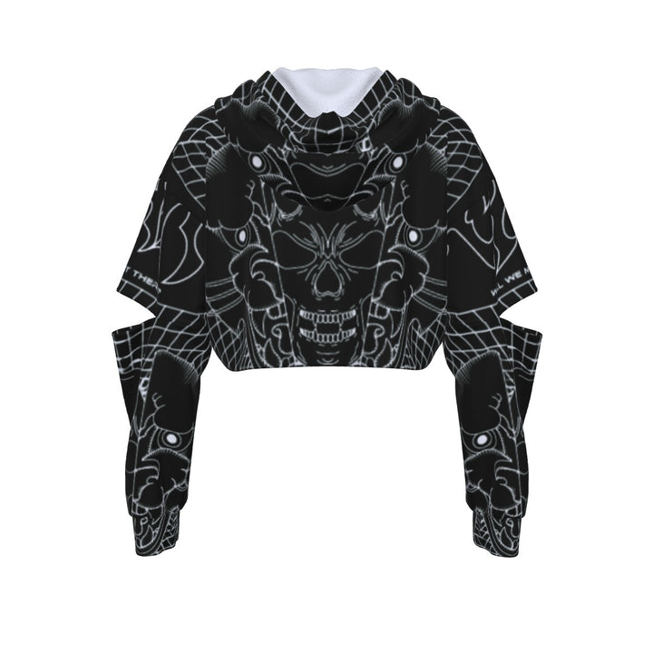 Rogue Heavy Fleece Hoodie With Hollow Out Sleeve