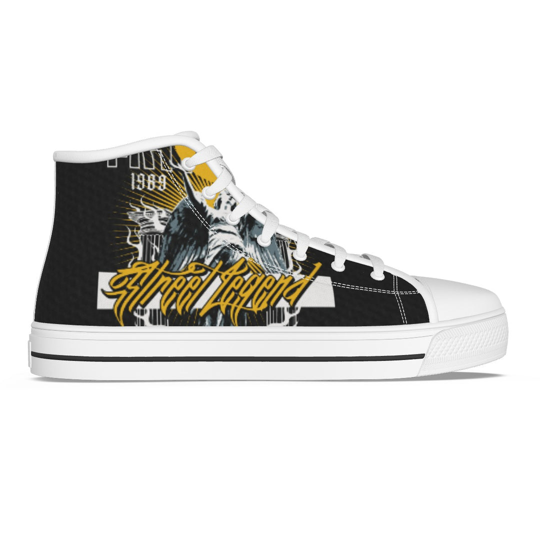 Crooked Smiles Club Men's Canvas Shoes