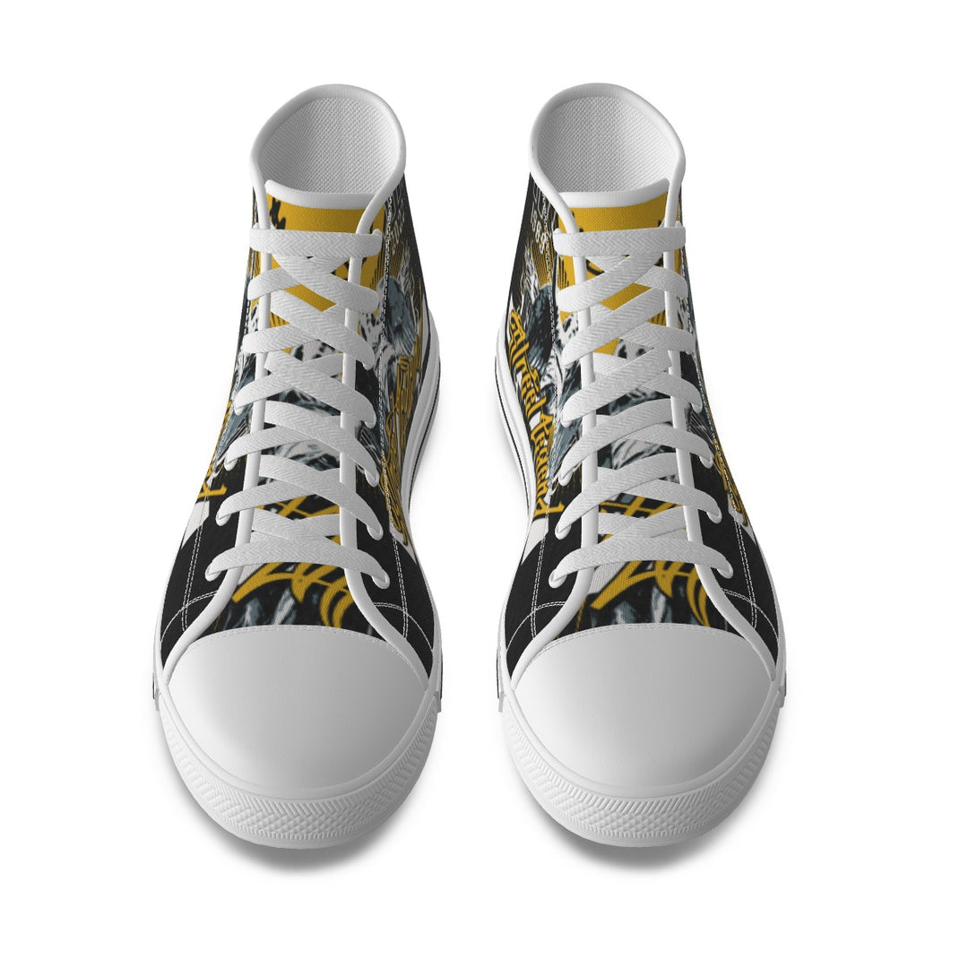 Crooked Smiles Club Men's Canvas Shoes