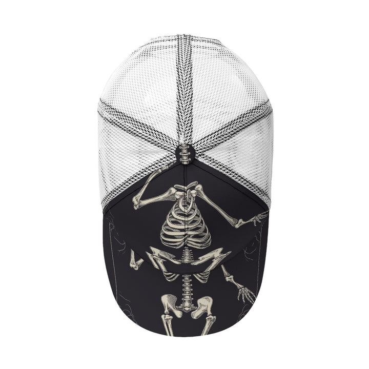 Spooky SZN Peaked Mesh Cap With Box